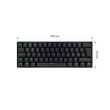 ENDORFY Thock Compact Wireless Tastatur NO Layout Kailh Red Schwarz Bluetooth