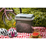 Camry CR 8082 Elektrische Kühlbox, 25 l, 12V/230V, Kühl- und Warmhaltefunktion, tragbar für Camping und Auto