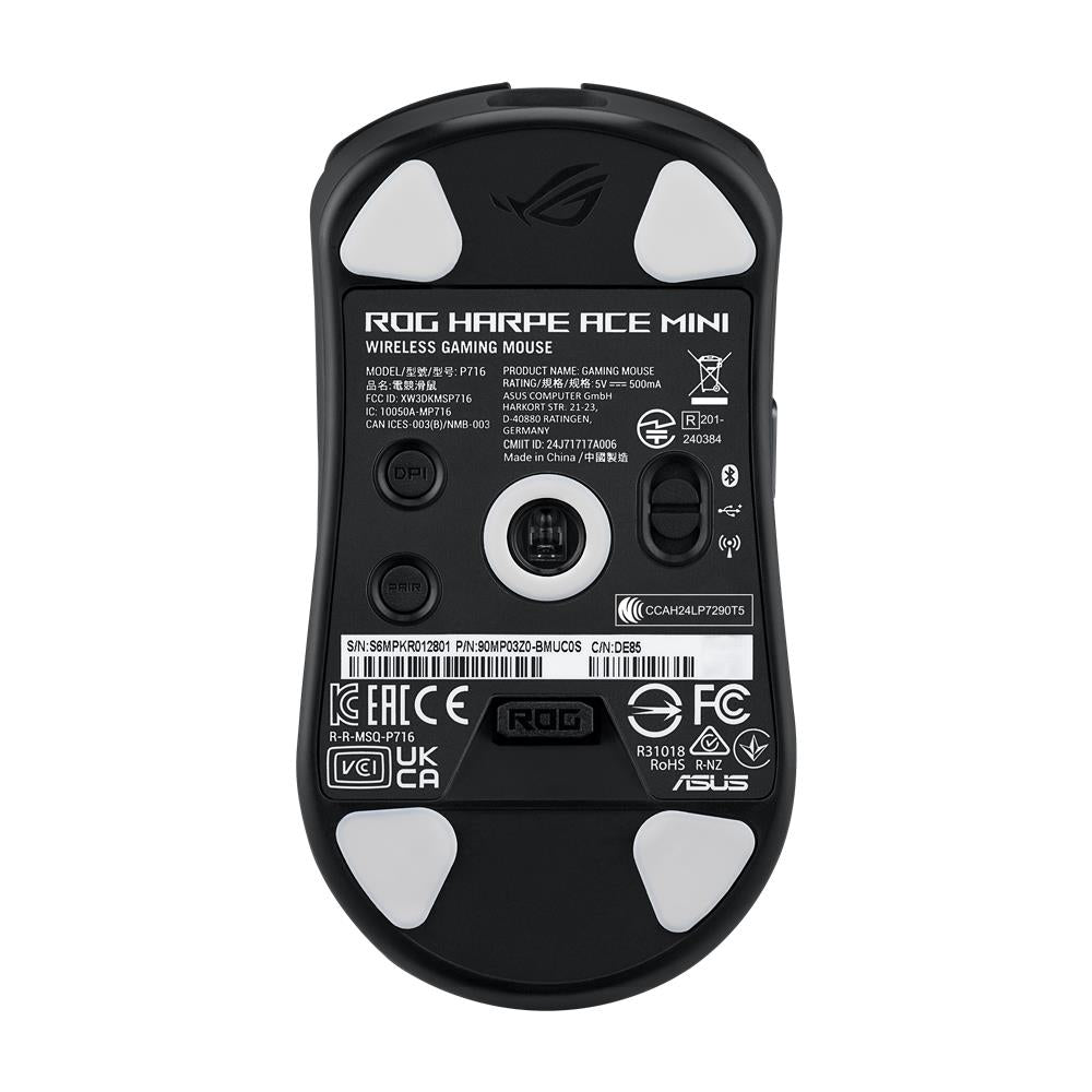 ASUS ROG Harpe Ace Mini Black Wireless Gaming Maus 42000 DPI 49 g 8000 Hz