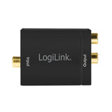 LogiLink Koaxial/Toslink zu analog L/R Audio-Konverter