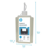 HP Aktenvernichter Öl 120 ml pflanzlicher Schmierstoff für Shredderpflege