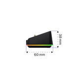ENDORFY Maus Ladestation Mouse Dock Kompatibel LIV Wireless Gaming Maus, RGB, Schwarz