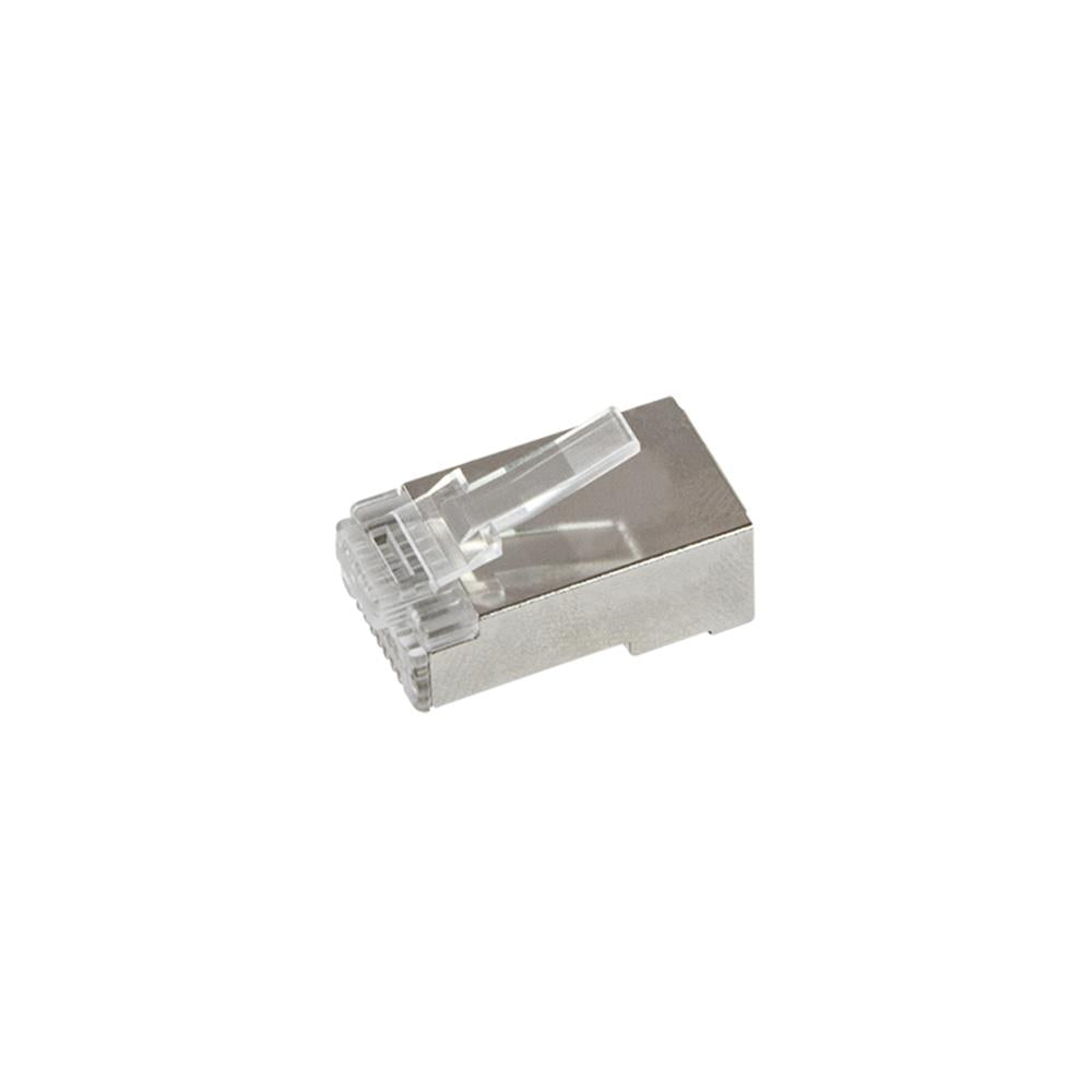 LogiLink RJ45 Modularstecker Cat 6 geschirmt vorne offen 50 Stück
