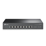 TP-Link TL-SX1008 8-Port 10G Multi-Gigabit Switch – Desktop/Rackmount, 160 Gbps, leiser Lüfter
