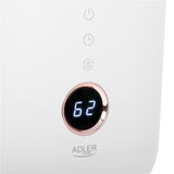 Adler AD 7972 Ultraschall Luftbefeuchter elektrisch Humidifier ultra leise weiß