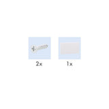 LogiLink T-Adapter RJ45 Stecker 2x RJ45 Buchse ISDN geschirmt 15cm Metallgehäuse Anschlussadapter
