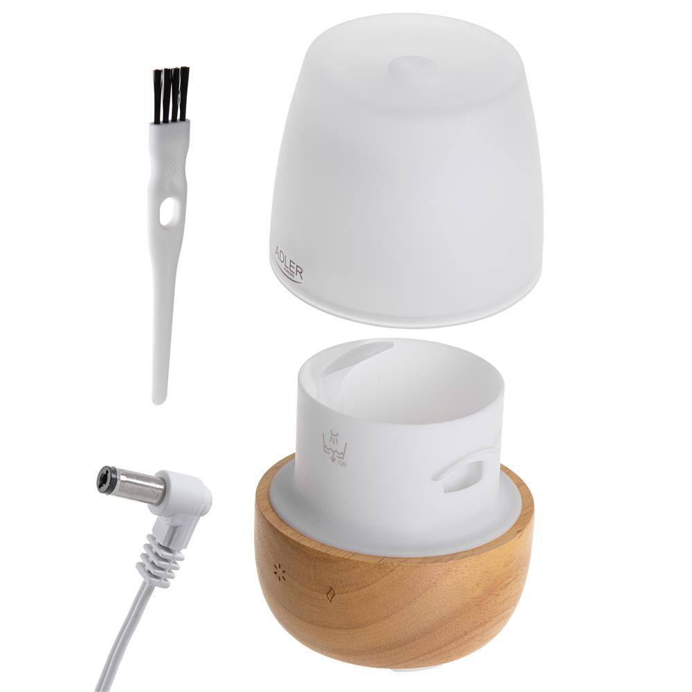 Adler AD 7967 Ultraschall Aroma Diffuser 3in1 für Ätherische Öle USB 7 Farben