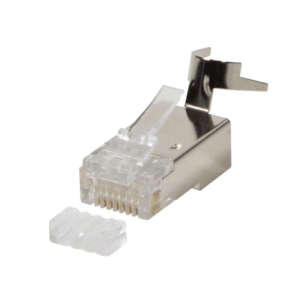 LogiLink RJ45-Modularstecker, Cat.8.1/Cat.6A, geschirmt, 50 Stück