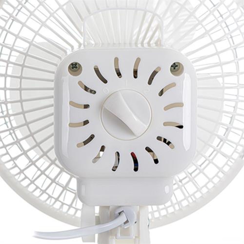 Adler AD 7301 Ventilator weiß 15 cm Schreibtisch Standventilator Tischventilator Klimaanlage klein leicht