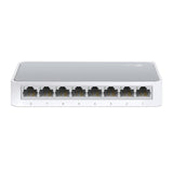 TP-Link TL-SF1008D 8-Port-Fast Ethernet Desktop Switch Unmanaged Auto-MDI/MDIX Weiß