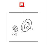 Nilfisk Original 31000590 Oil Seal Kit 3 Pcs / Dichtung