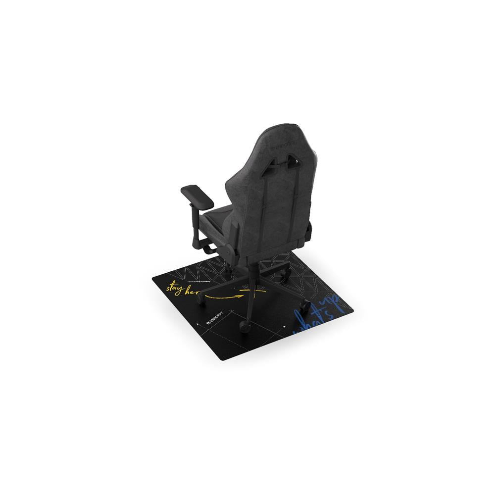 ENDORFY Floor Pad, Bodenschutzmatte, 90 x 90 cm, quadratische Bodenmatte, rutschfeste Stuhlunterlage