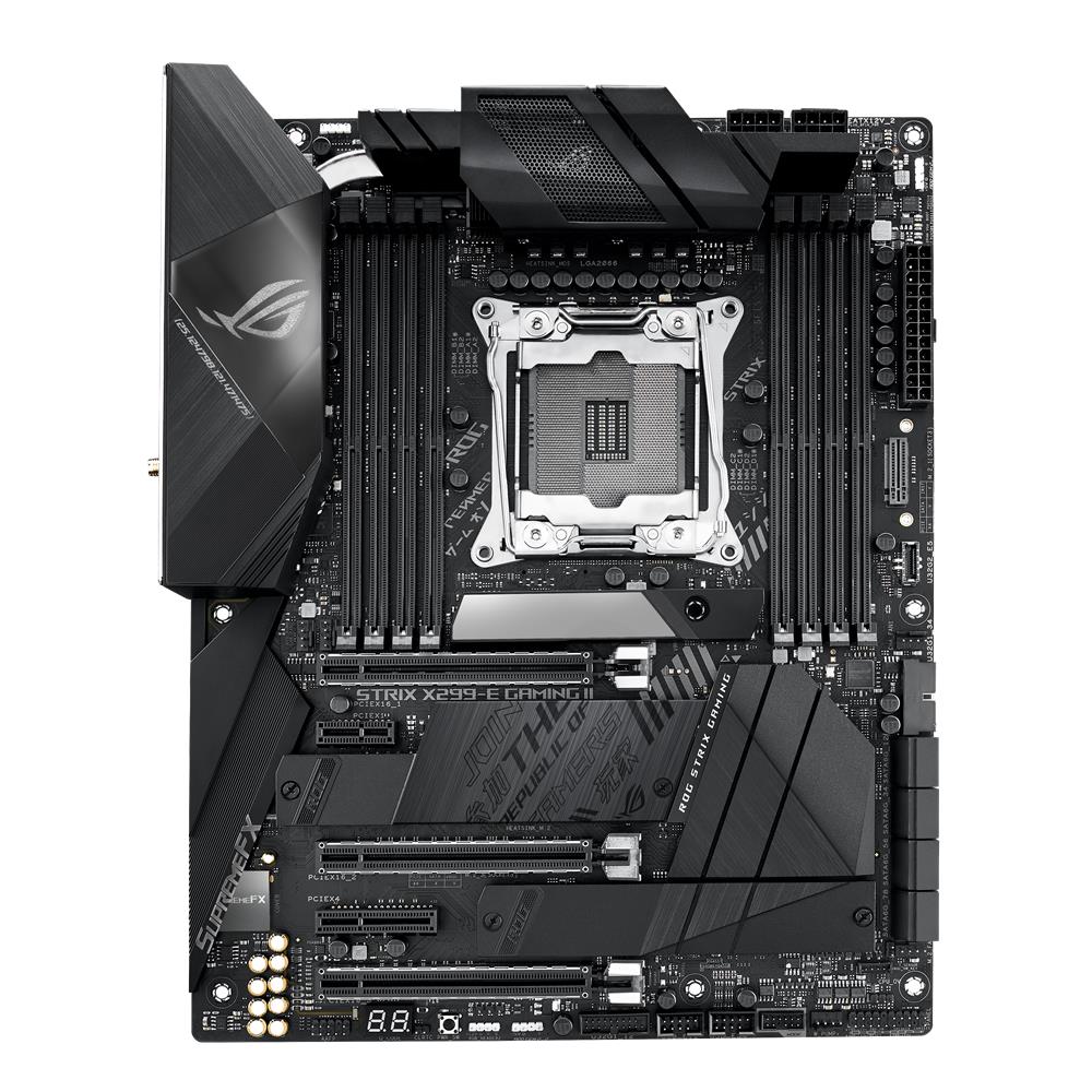 ASUS ROG Strix X299-E Gaming II Intel X299 ATX LGA 2066 Mainboard für Intel Core X-Series Wi-Fi 6 AX