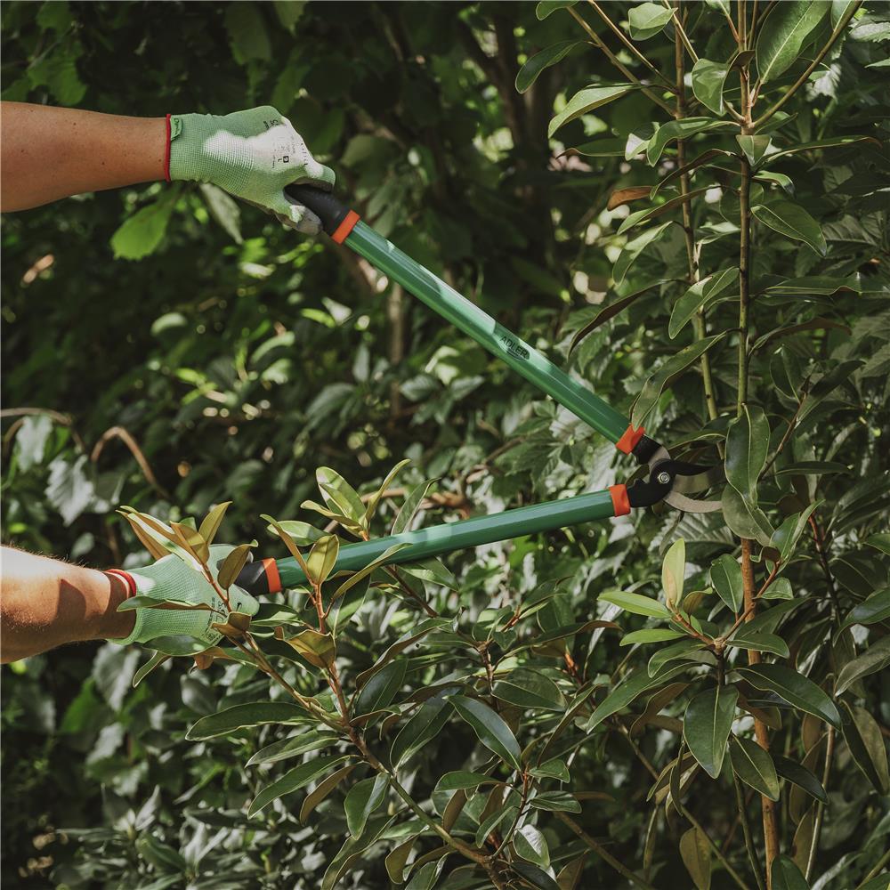 Adler AD 6805 Gartenscheren-Set 3-teilig für Blumen, Sträucher und Äste, ergonomisch, grün