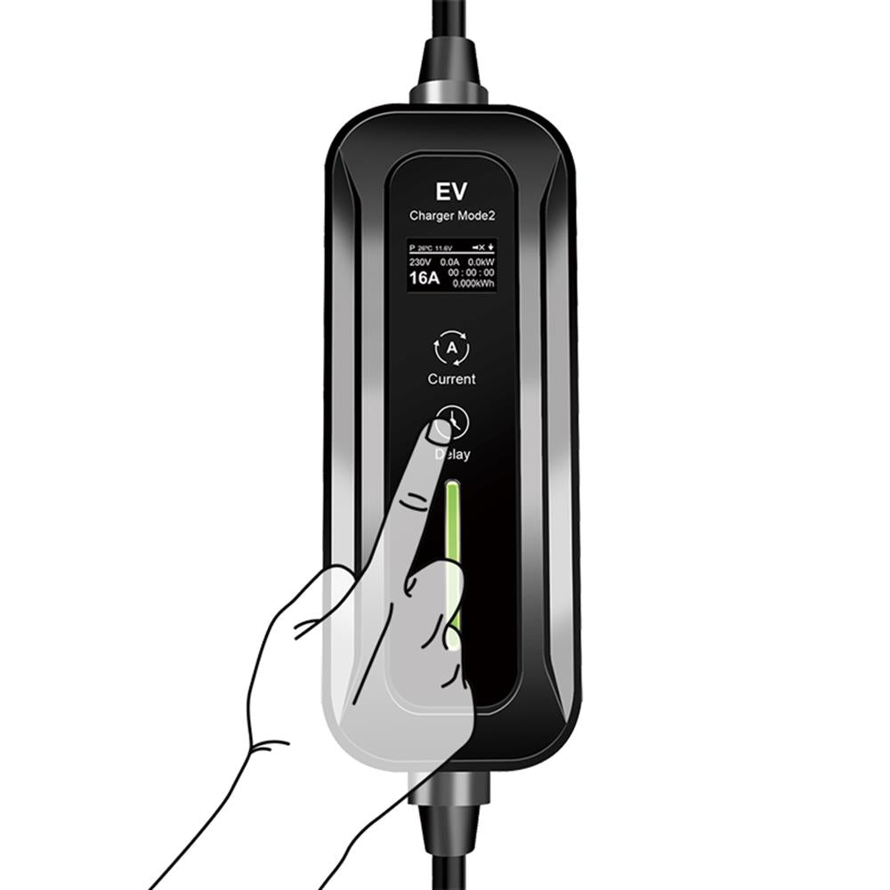 LogiLink Mobile EV Ladestation Typ 2 3,7 kW 5 m