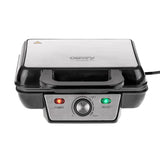 Camry CR 3046 Waffeleisen für 2 Waffeln 1600 Watt antihaftbeschichtet schwarz