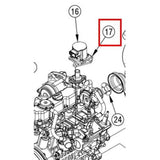 Nilfisk Original 56510186 Bracket Governor Mnt / Halterung für Regler