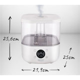 Camry CR 7973 Ultraschall-Luftbefeuchter weiß – 5 L, LED-Display, Aromatherapie