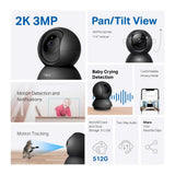 TP-Link Tapo C211 2K WLAN Kamera schwenkbar neigbar 3MP Nachtsicht App