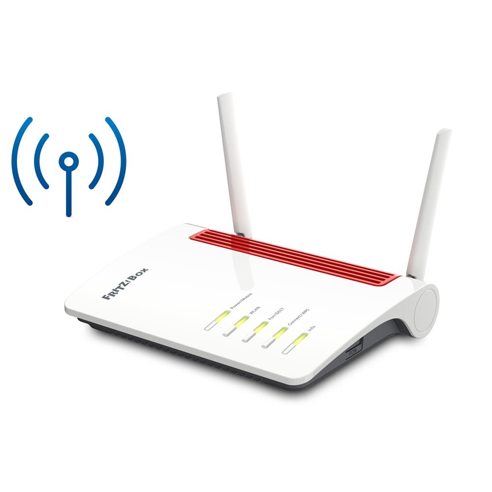 FRITZ!Box 6850 4G - WLAN-Router für Mobilfunk über 4 G und 3 G bis 300 MBit/s