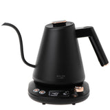 Adler AD 1349 Wasserkocher mit langem Ausguss, 1 Liter, 900 Watt, in Schwarz-Gold