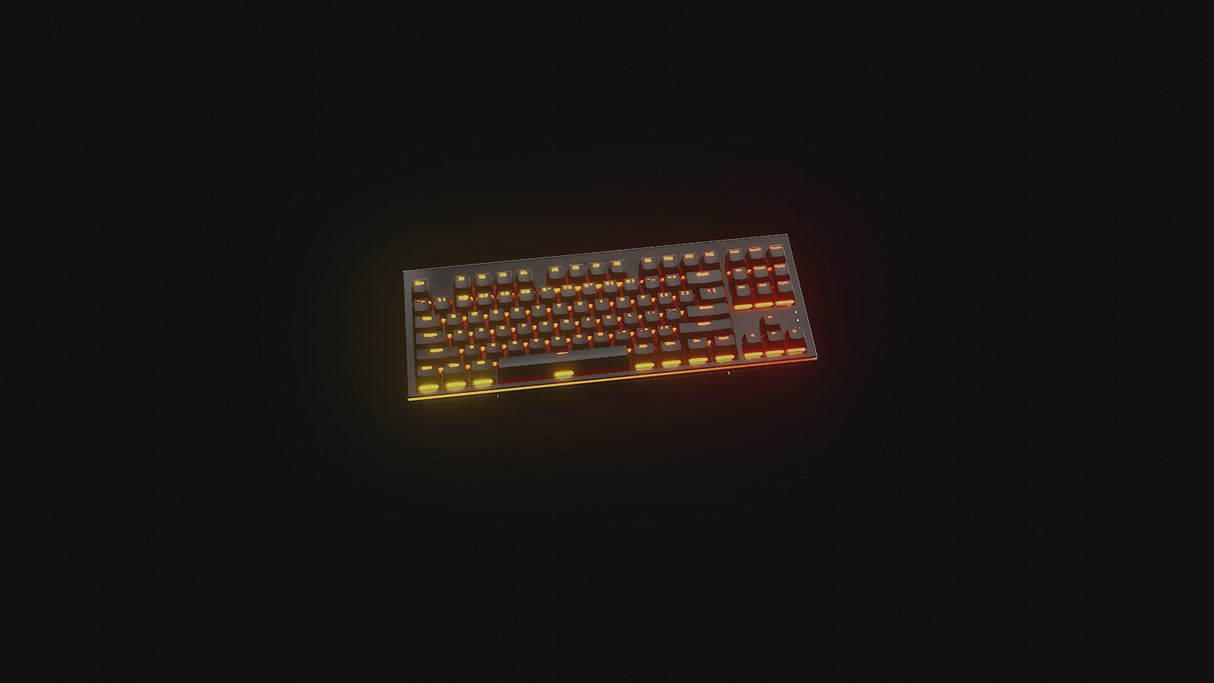 be quiet! Dark Mount Silent Linear DE ISO Tastatur 8 Display-Tasten Media Dock hot-swap-fähiger Nummernblock
