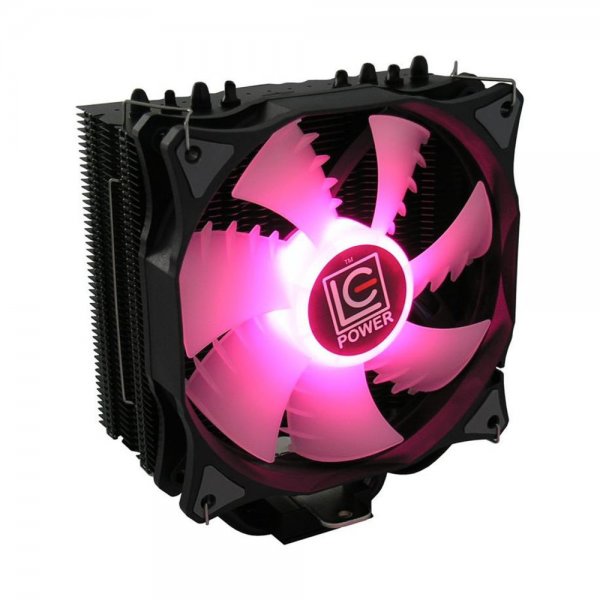 LC-Power RGB-Heatpipe-CPU-Kühler für Intel & AMD RGB-Farbsteuerung | LC-CC-120-RGB