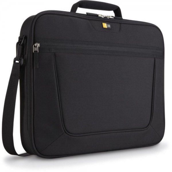 Case Logic Akten- Laptop-Tasche für 15,6 Zoll Laptop mit Schultergurt Arbeitstasche Schultasche schwarz