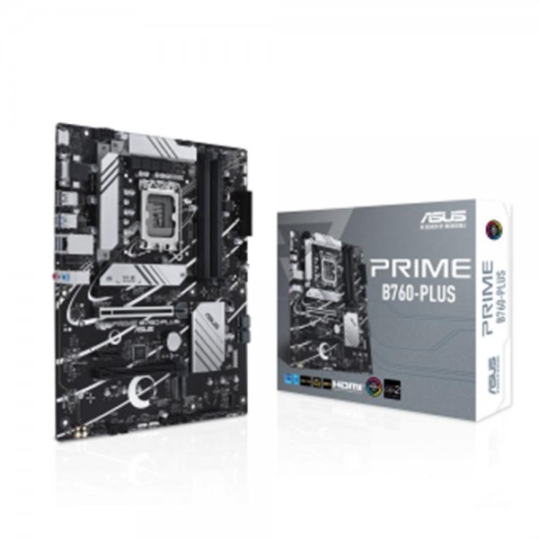 ASUS PRIME B760-PLUS Gaming Mainboard Sockel Intel LGA 1700 (ATX, DDR5, PCIe 5.0, 3x PCIe 4.0 M.2)