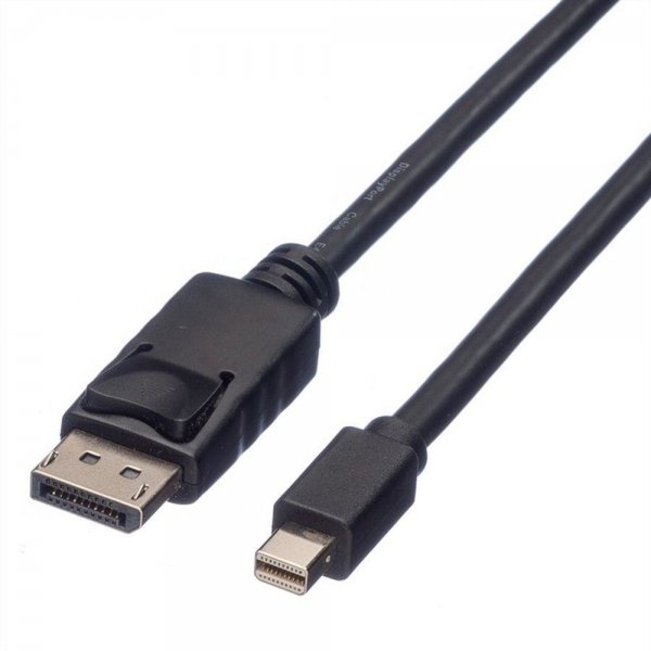 Roline 11.04.5635 DisplayPort Mini DP Kabel extern geschirmt 2m schwarz