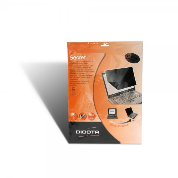Dicota D30115 Blickschutzfilter 35,8 cm 14.1 Zoll Sicherheits-Bildschirmfilter