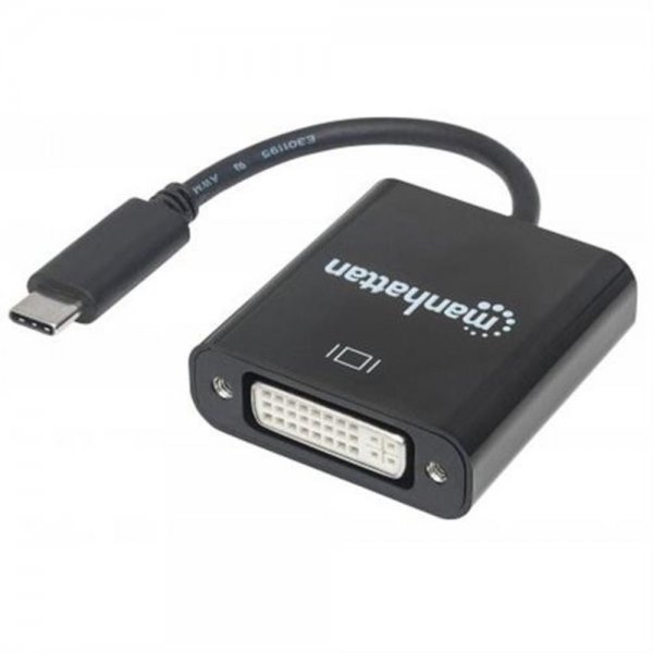 MANHATTAN USB 3.1 Typ C auf DVI-Konverter