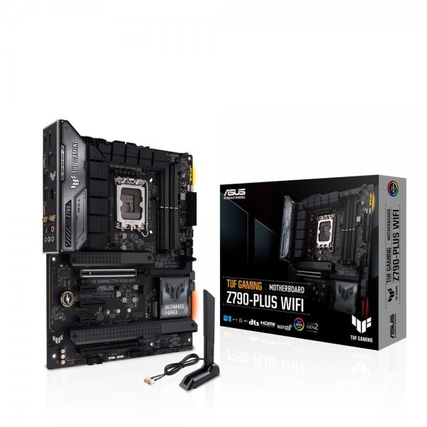 ASUS TUF Gaming Z790-Plus WIFI Mainboard Sockel Intel LGA1700 (ATX, PCIe 5.0, DDR5, M.2, HDMI, DP, WiFi 6)