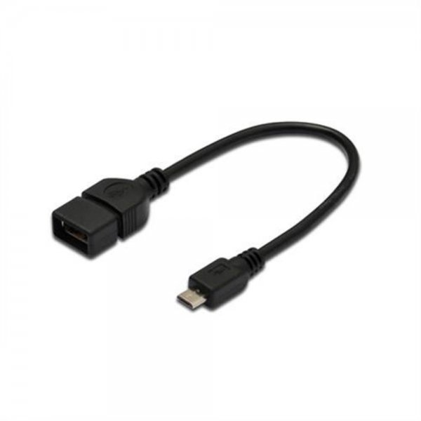 USB-Adapterkabel, OTG, Micro B/St - A/Bu AK-300309-002-