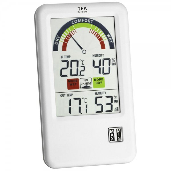 TFA 30.3045.IT BEL-AIR Funk-Thermo-Hygrometer Luftfeuchtigkeit