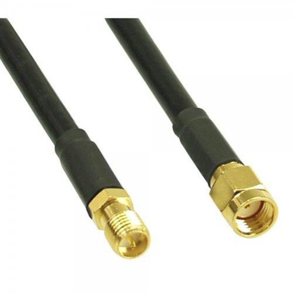 InLine WLAN Kabel R-SMA-Stecker auf R-SMA-Kupplung 2m