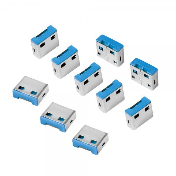 LogiLink AU0046 USB-Port Schloss 10x Schlösser