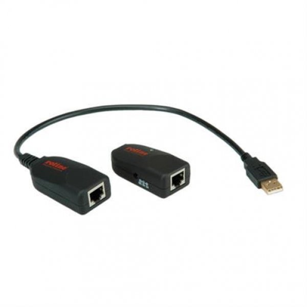 ROLINE USB 2.0 Verlängerung über RJ45 max. 50 m