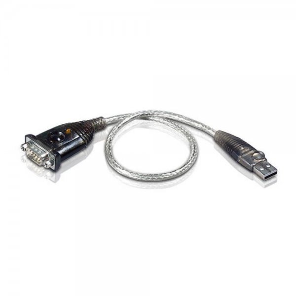 ATEN UC232A USB auf seriell RS-232 Adapter Konverter Wandler Kabel 35 cm