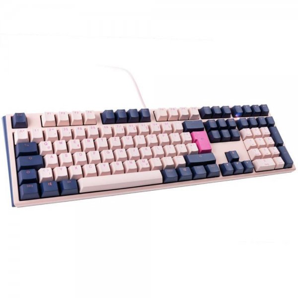 Ducky One 3 Fuji Gaming Tastatur MX-Speed-Silver Pink Blau DE-Layout QWERTZ