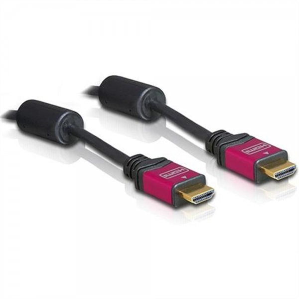 DeLock 1.3 HDMI A Kabel Stecker/Stecker vergoldet 1,8m