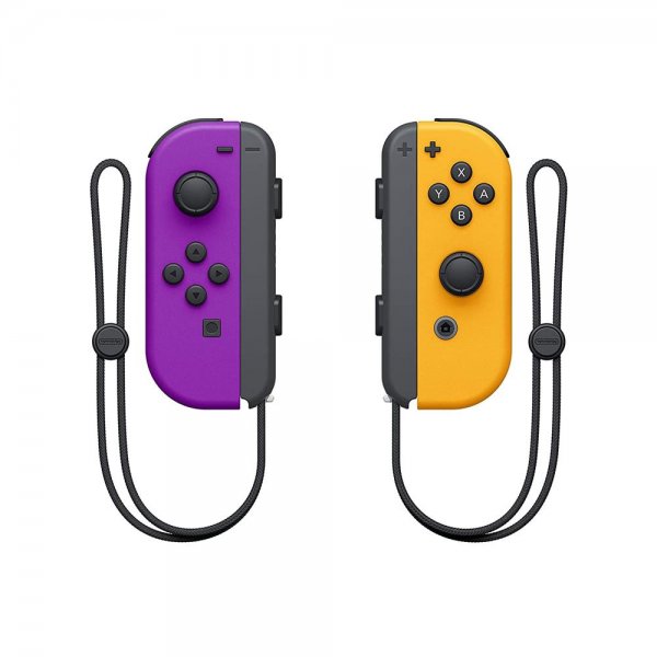 Nintendo Joy-Con 2 er Set Neon Lila Neon Orange Gamepad Nintendo Switch