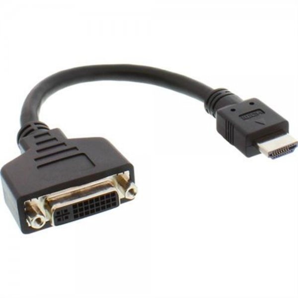 InLine ® HDMI-DVI Adapterkabel, HDMI Stecker auf DVI Bu