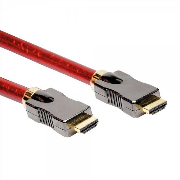 ROLINE HDMI 8K 7680x4320 Kabel mit Ethernet ST/ST 1 m