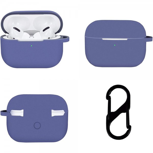 TERRATEC AirBox Pro Navy Blue für Apple AirPods Pro Schutzhülle Kopfhörer Case Blau