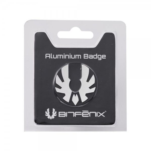 BitFenix Aluminium Logo für Prodigy Gehäuse - silber