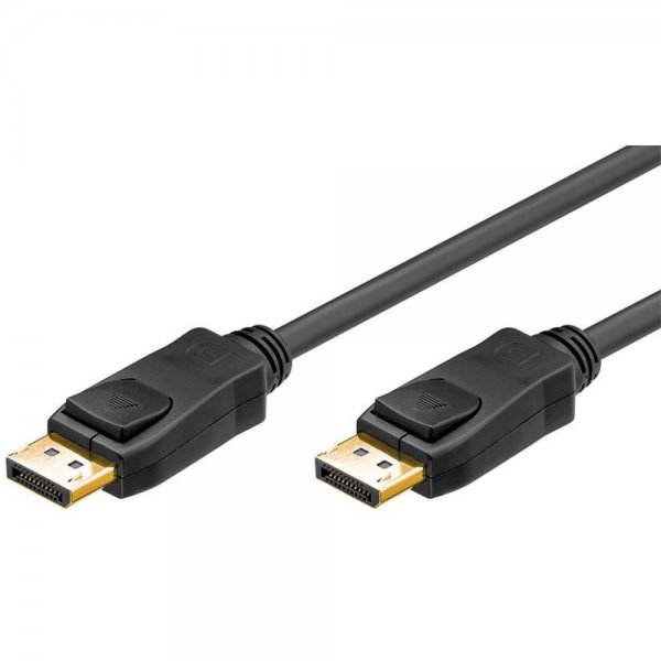 Goobay XGOO-65923 DisplayPort 1.2 Kabel Monitor 2 m 20 polig vergoldet AWG 30