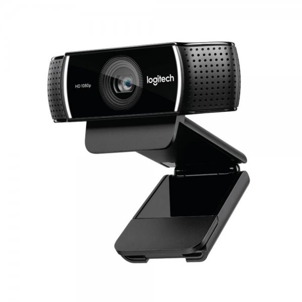 Logitech HD Pro Stream C922 Webcam m/Stativ USB Win Mac