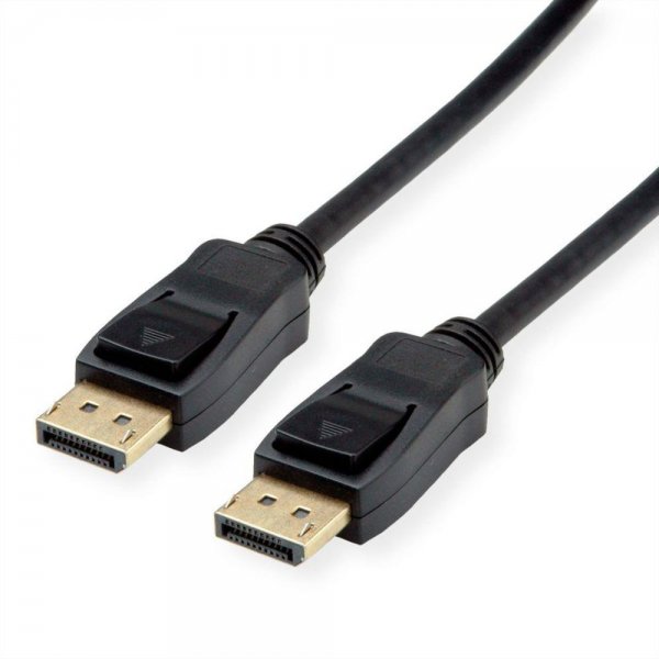 VALUE DisplayPort Kabel v1.4 DP Stecker an Stecker schwarz 2 m