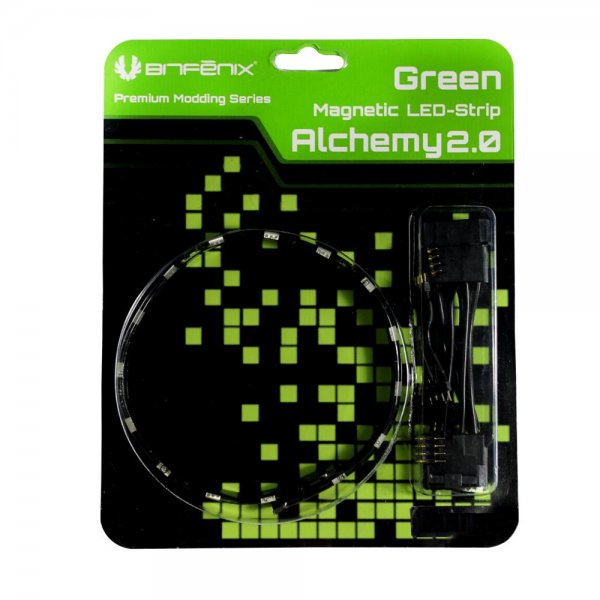 BitFenix Alchemy 2.0 Magnetic Connect 30x LED-Strip 60 grün 0,6m